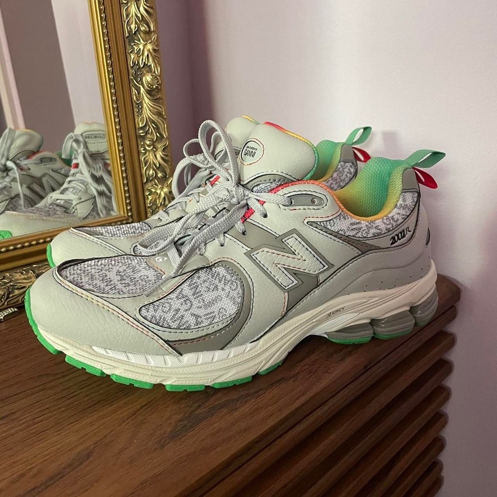 New Balance Ganni Collab 2002r Running / Walking Sneakers in Rainbow New w/ Box